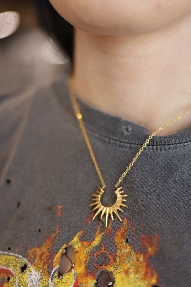 Sun Necklace – Salon Two Zero Nine Inc.