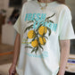 Fresh Lemon Oversized Tee