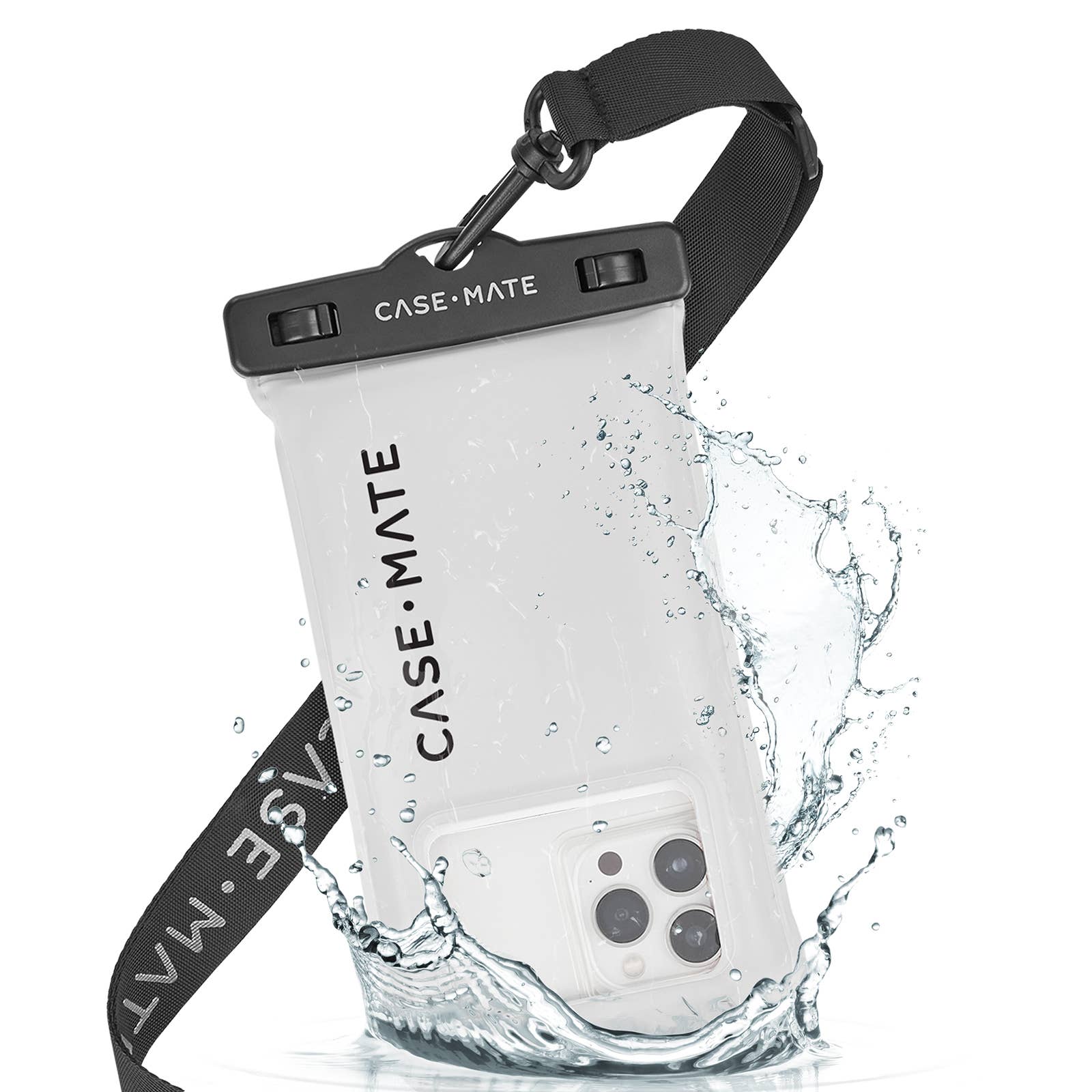 Case-Mate Waterproof Floating Phone Pouch: Citrus Splash