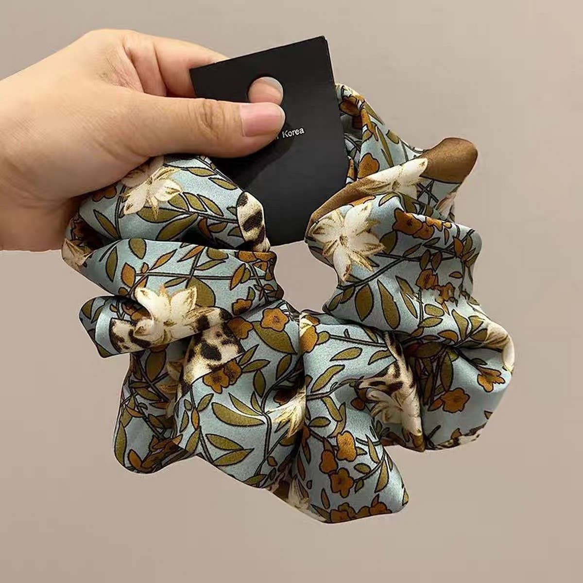Retro Flower Hair Scrunchies