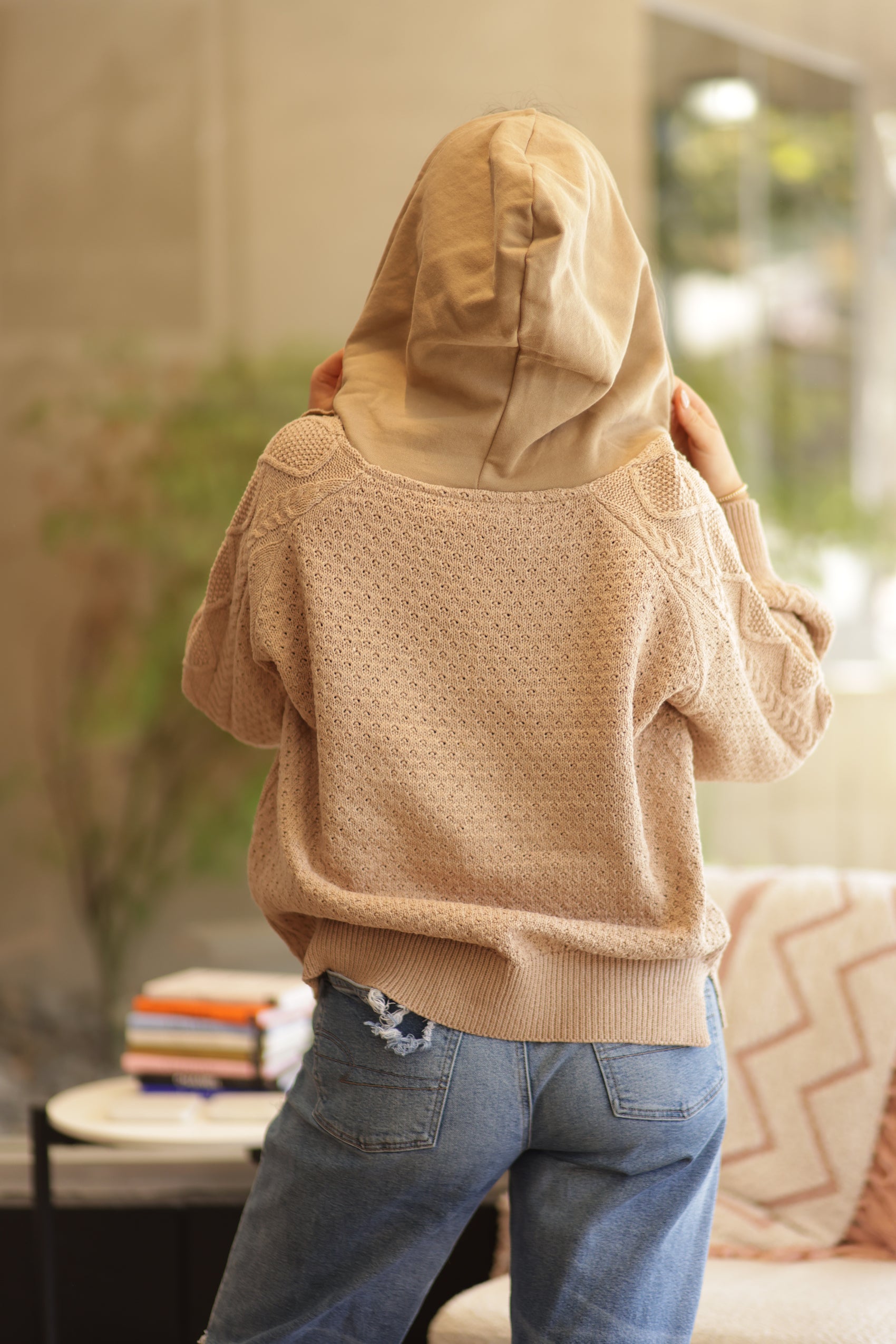 Candice Oversized Half-Zip