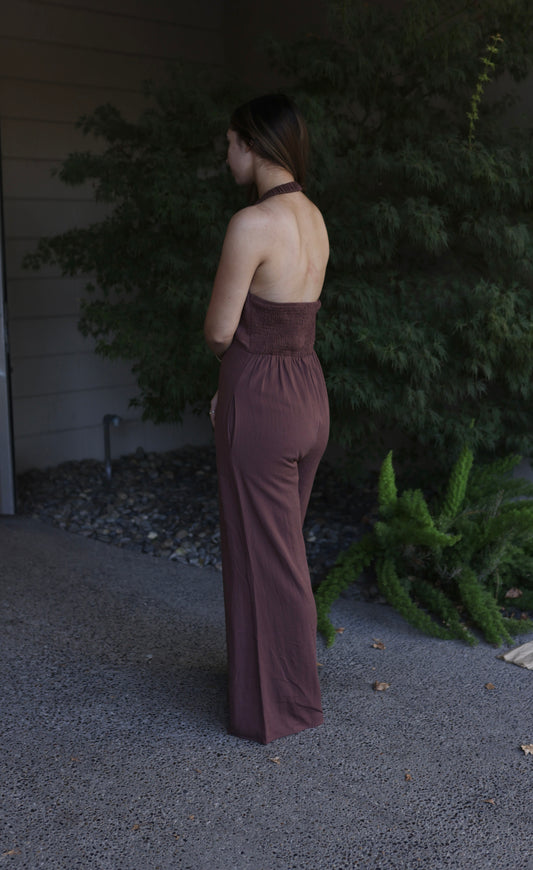 Loren Wide Leg Jumpsuit