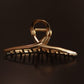 Geometric Gold Claw Clips