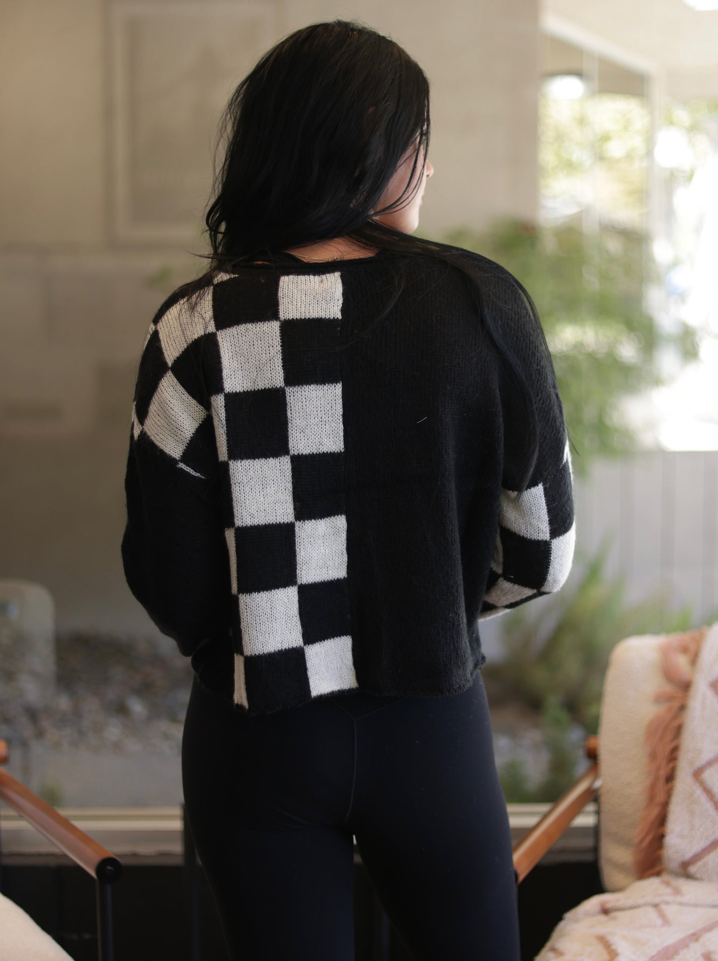 Mari Checkered Sweater - More Colors!