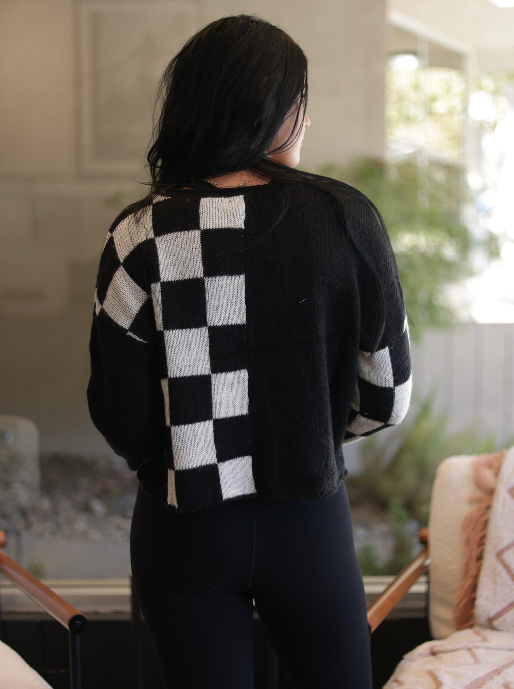 Mari Checkered Sweater - More Colors!