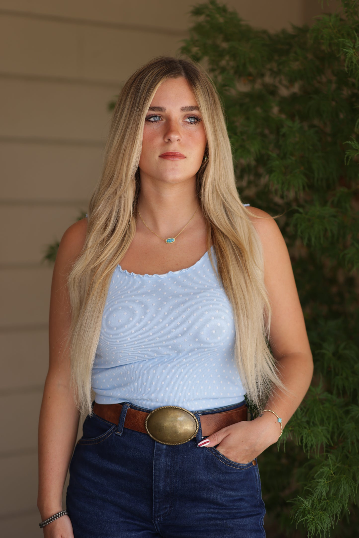 Keeley Polka Dot Crop Top