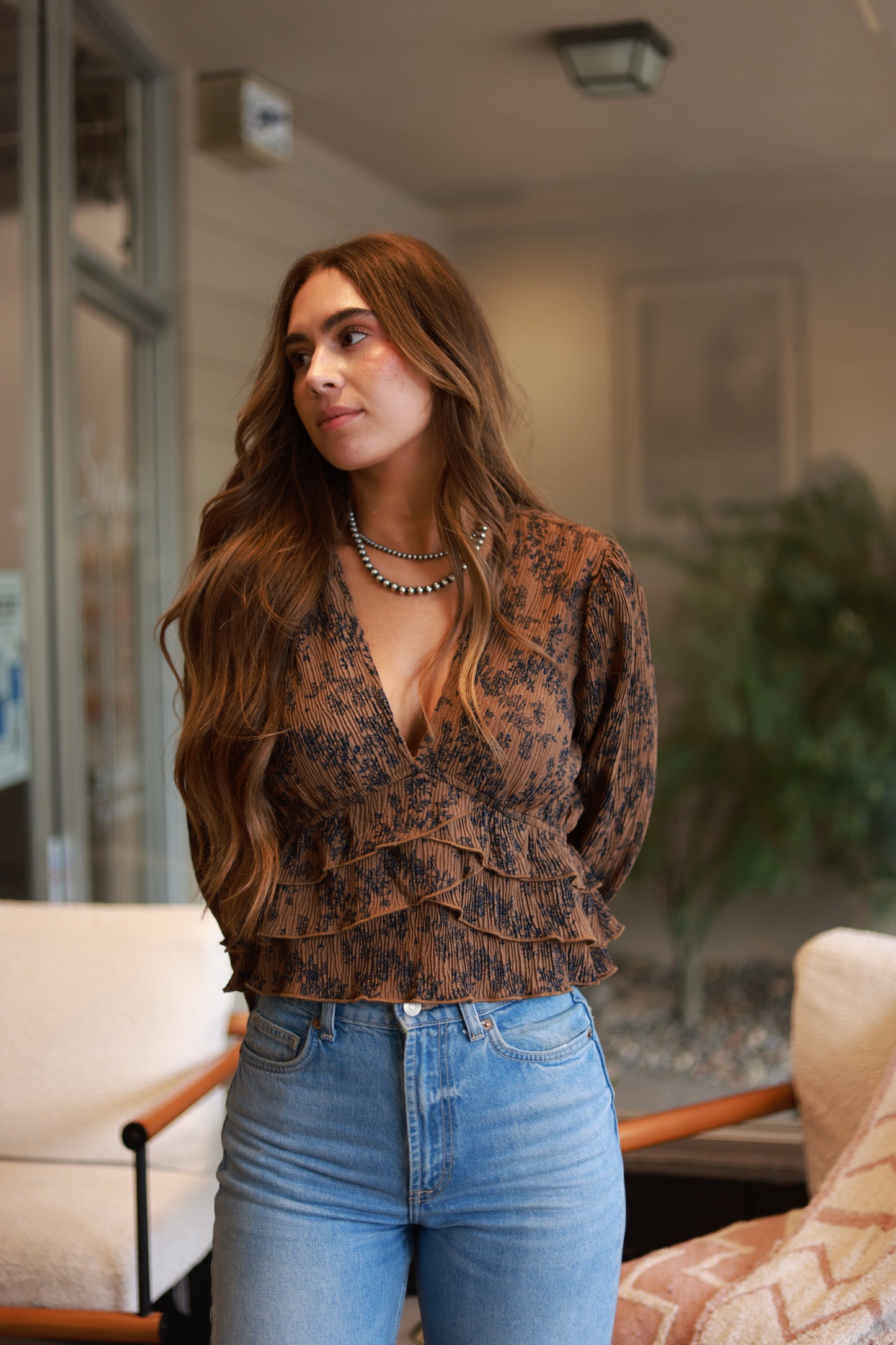 Lorelei Floral Top