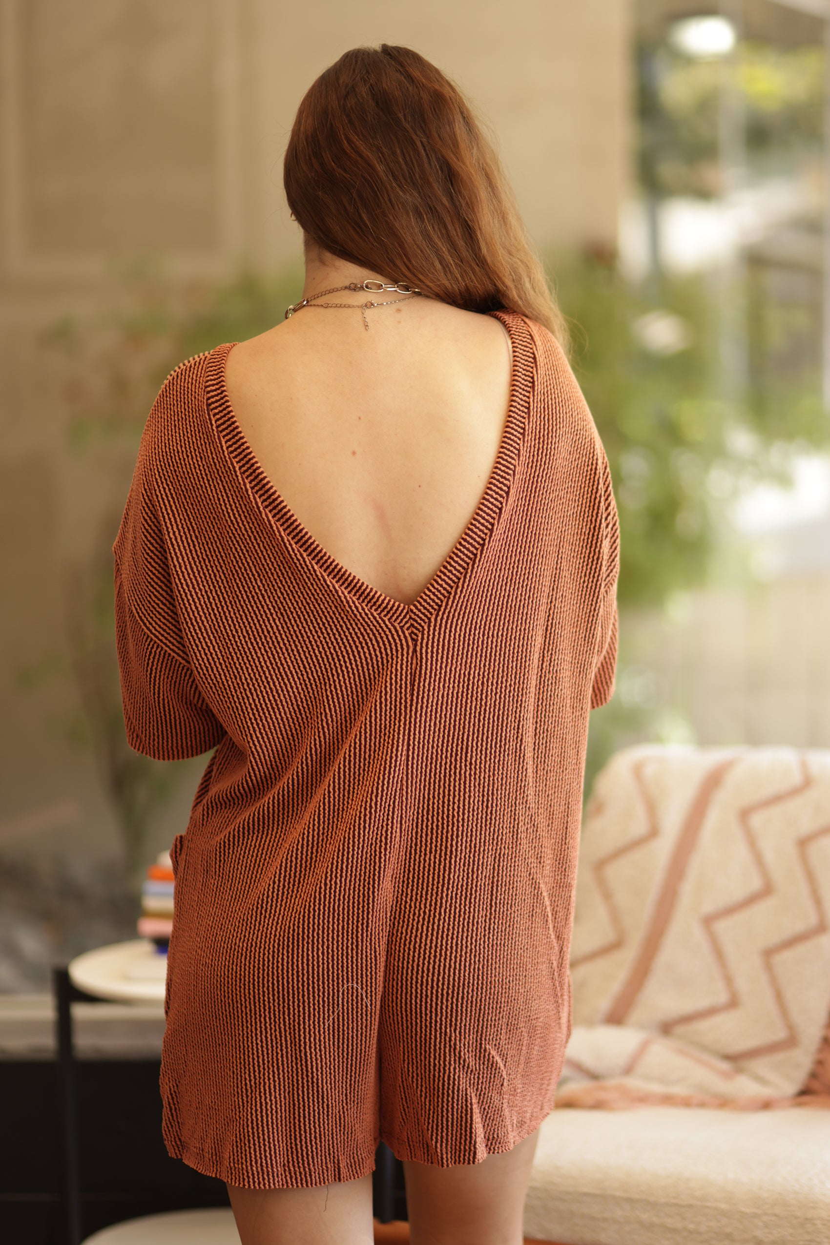 Tinley Ribbed Romper