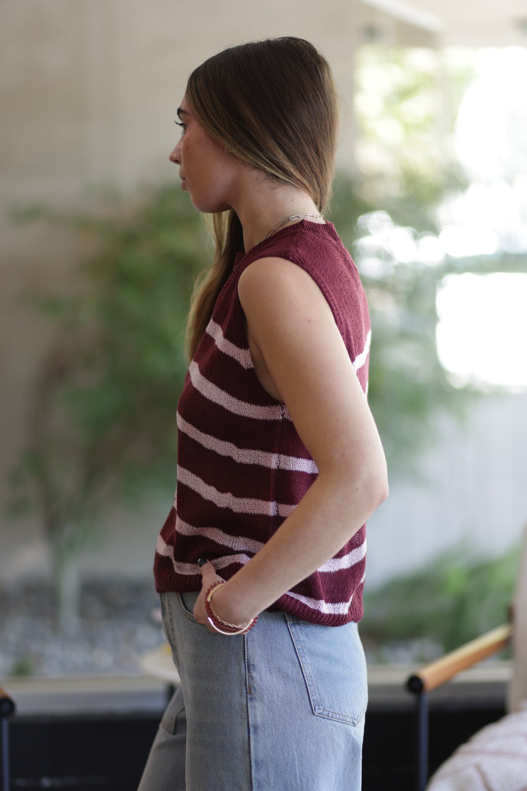 Addie Sleeveless Sweater