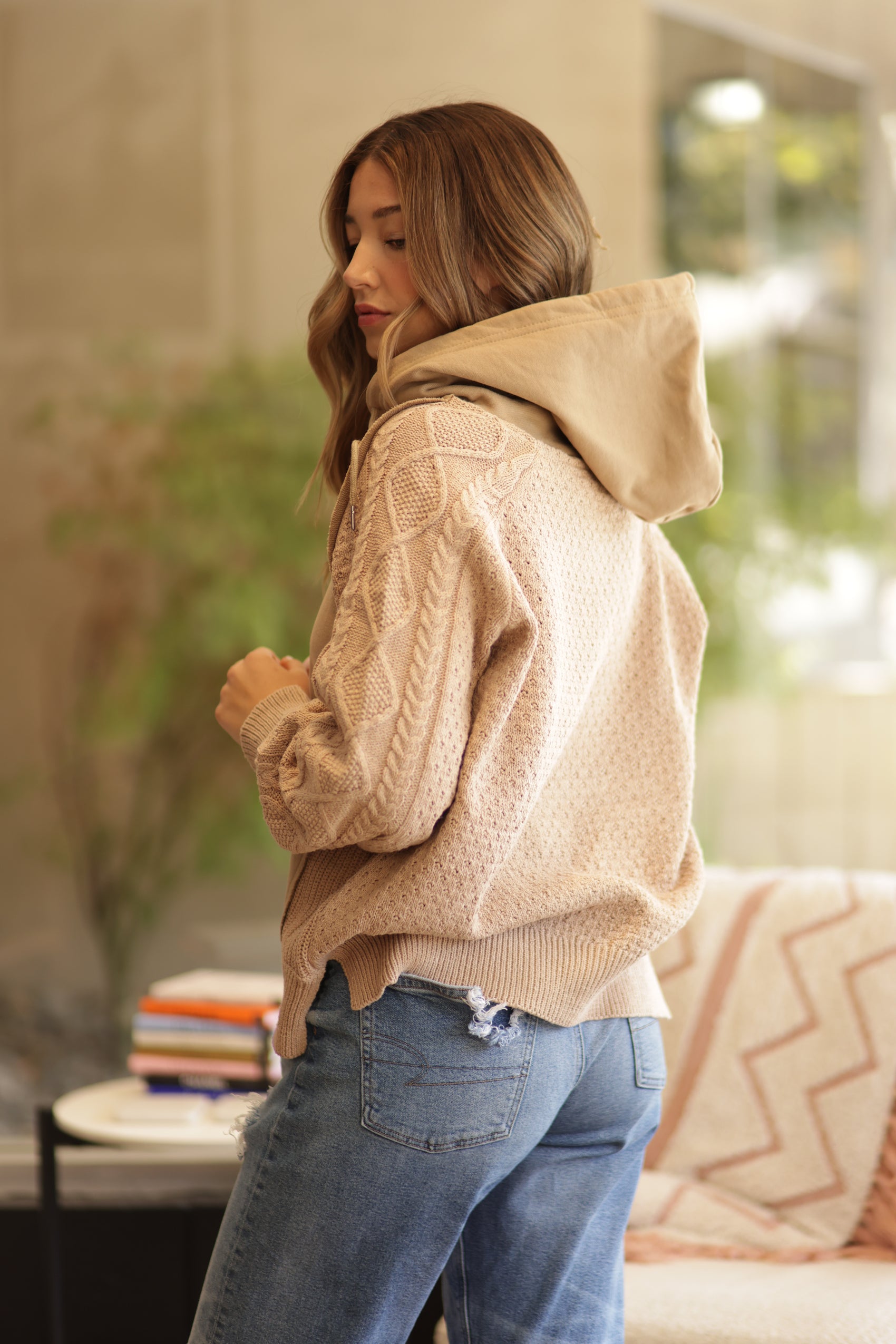 Candice Oversized Half-Zip