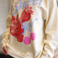 Sweet Joy Strawberry Oversized Crewneck