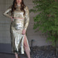 Aria Sequin Long Sleeve Top - More Colors!