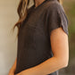 Textured Black Dress