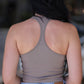 Cropped High Neckline Brami