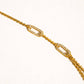 Vion 18K Gold Non-Tarnish Layered Chain Necklace