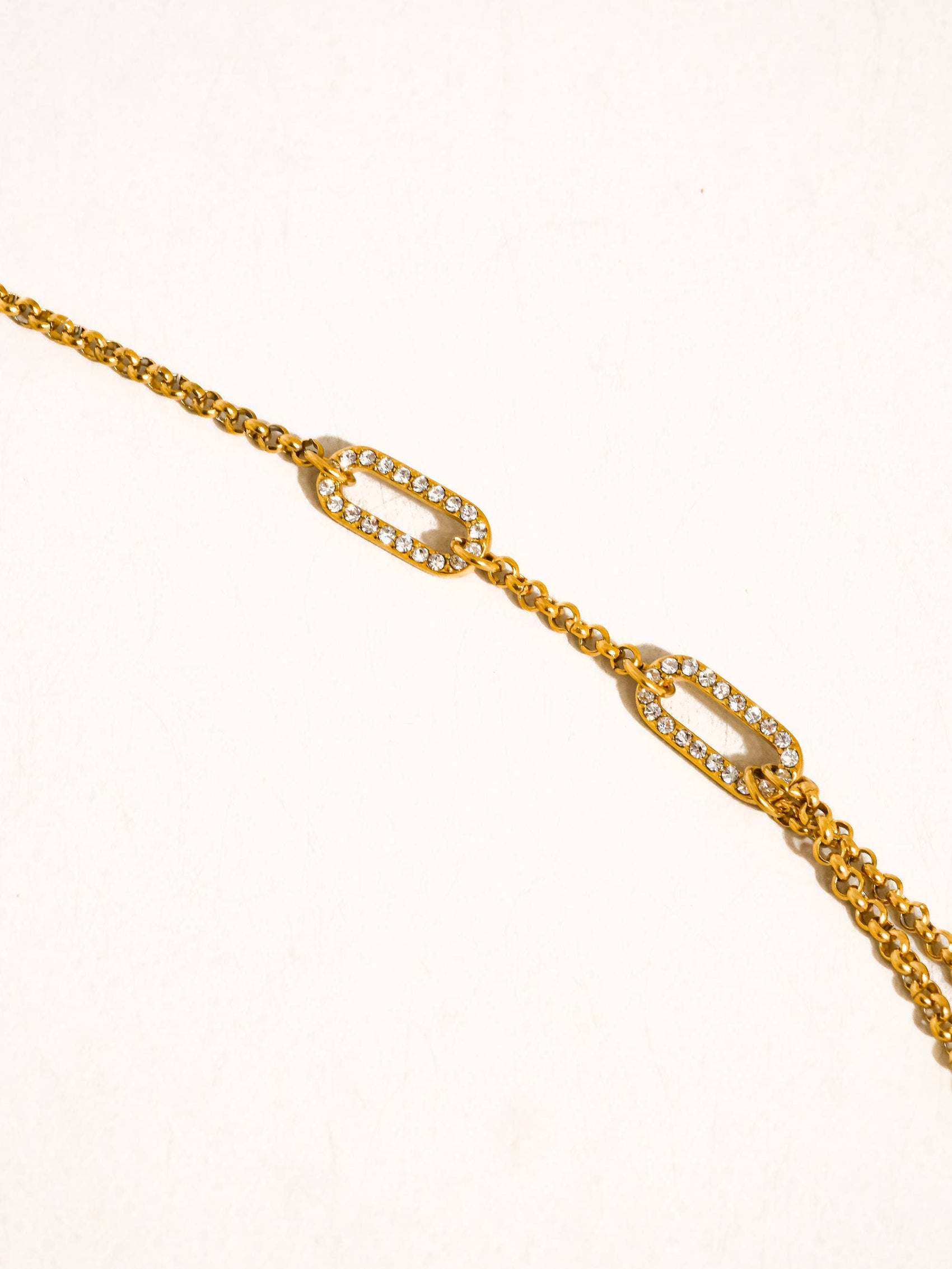 Vion 18K Gold Non-Tarnish Layered Chain Necklace