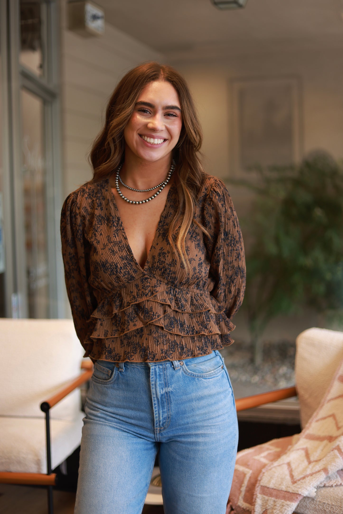 Lorelei Floral Top