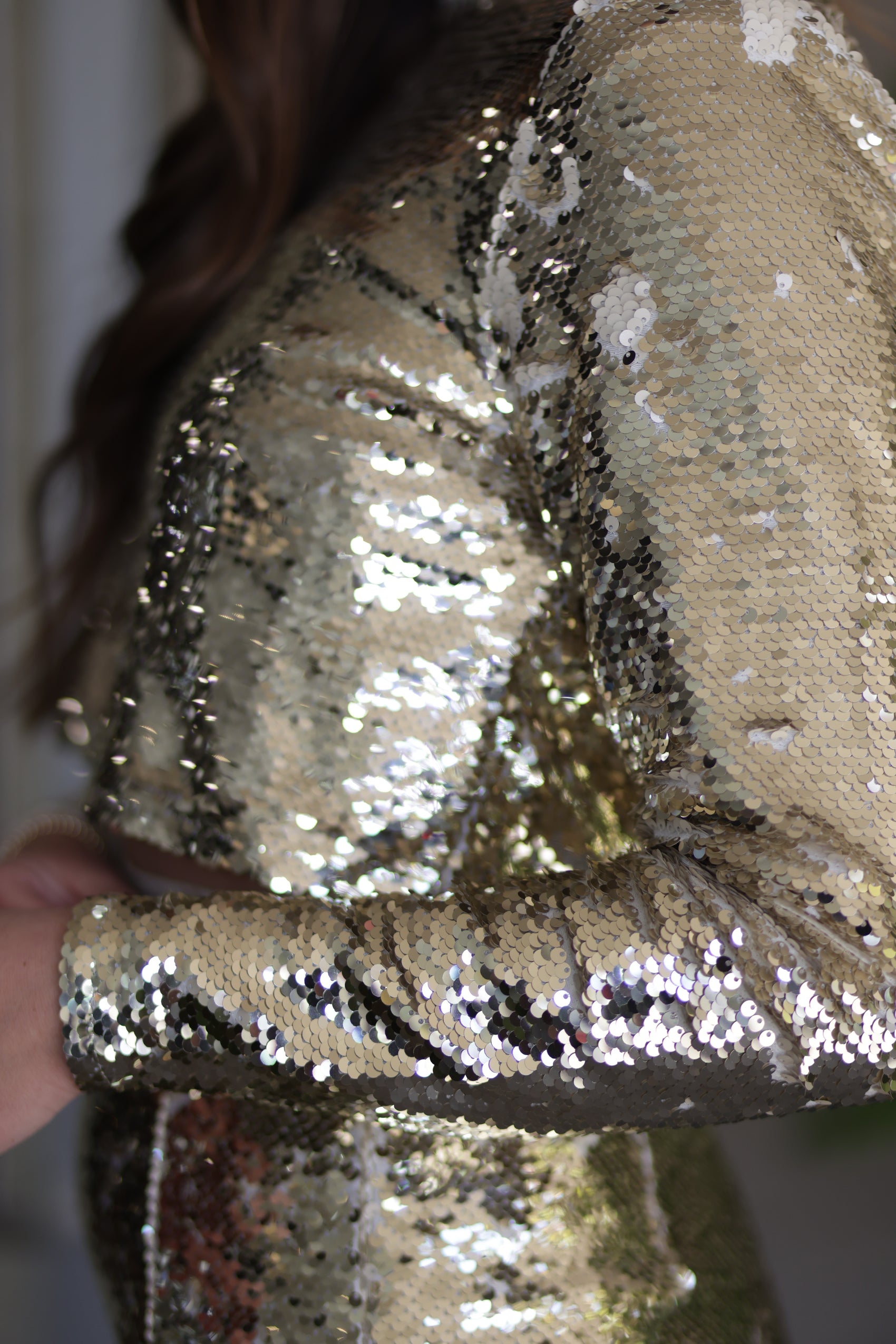 Aria Sequin Long Sleeve Top - More Colors!