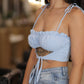 Tie-Up Crop Top - More Colors!