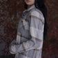 Rachel Plaid Button Up - Gray & Mocha