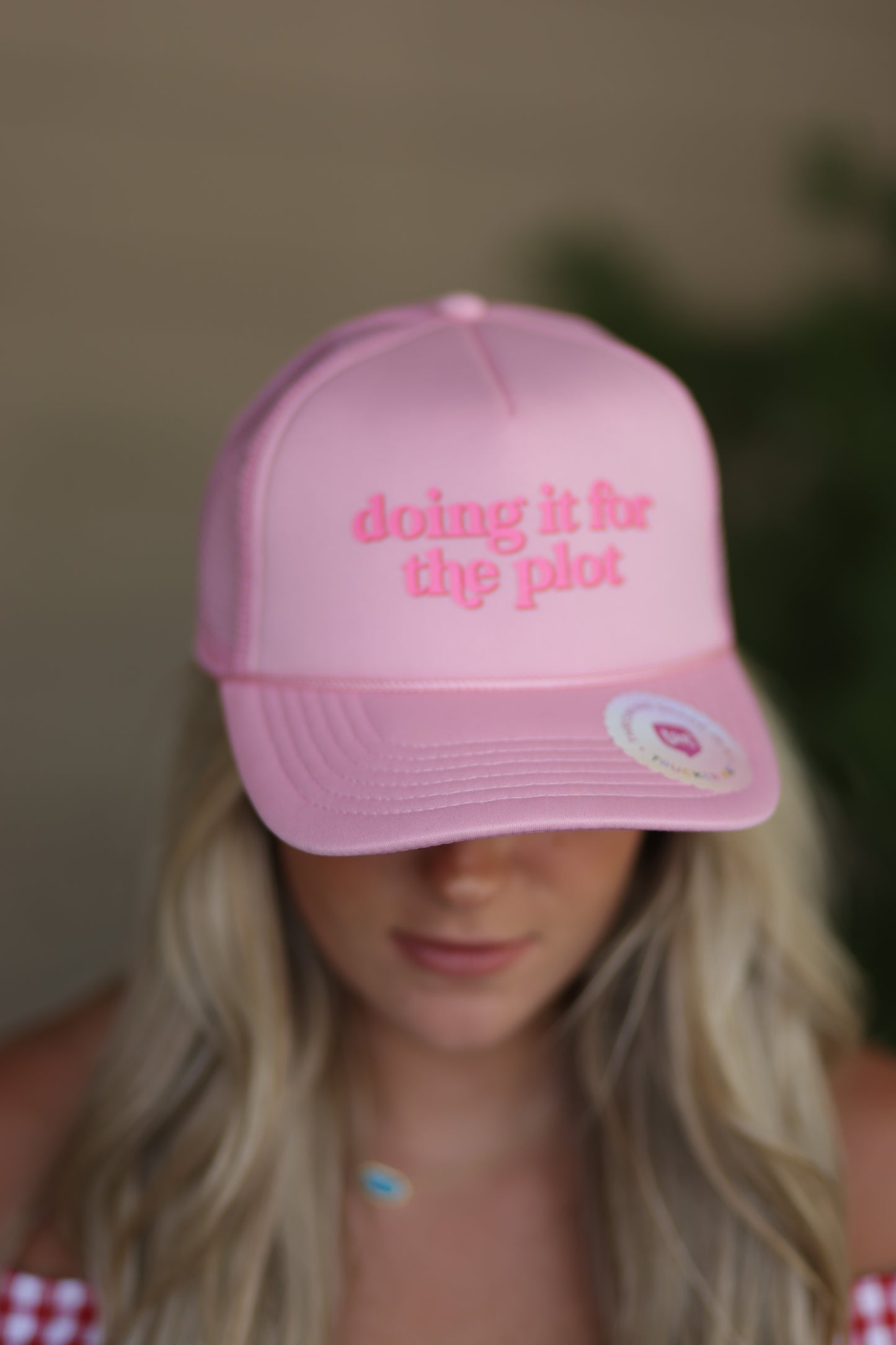 Doing It for the Plot Trucker Hat