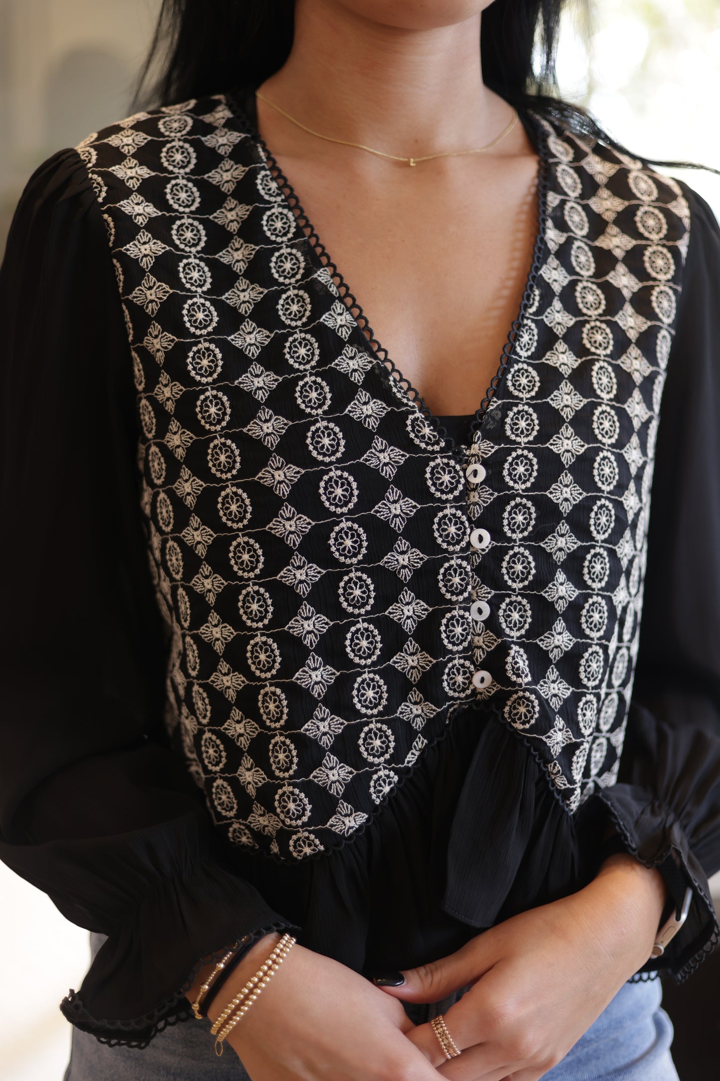 Paige Long Sleeve Blouse