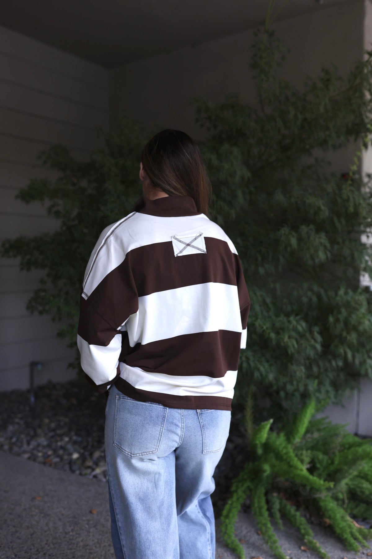 Elizabeth Half-Zip Top