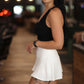 White Tennis Skirt