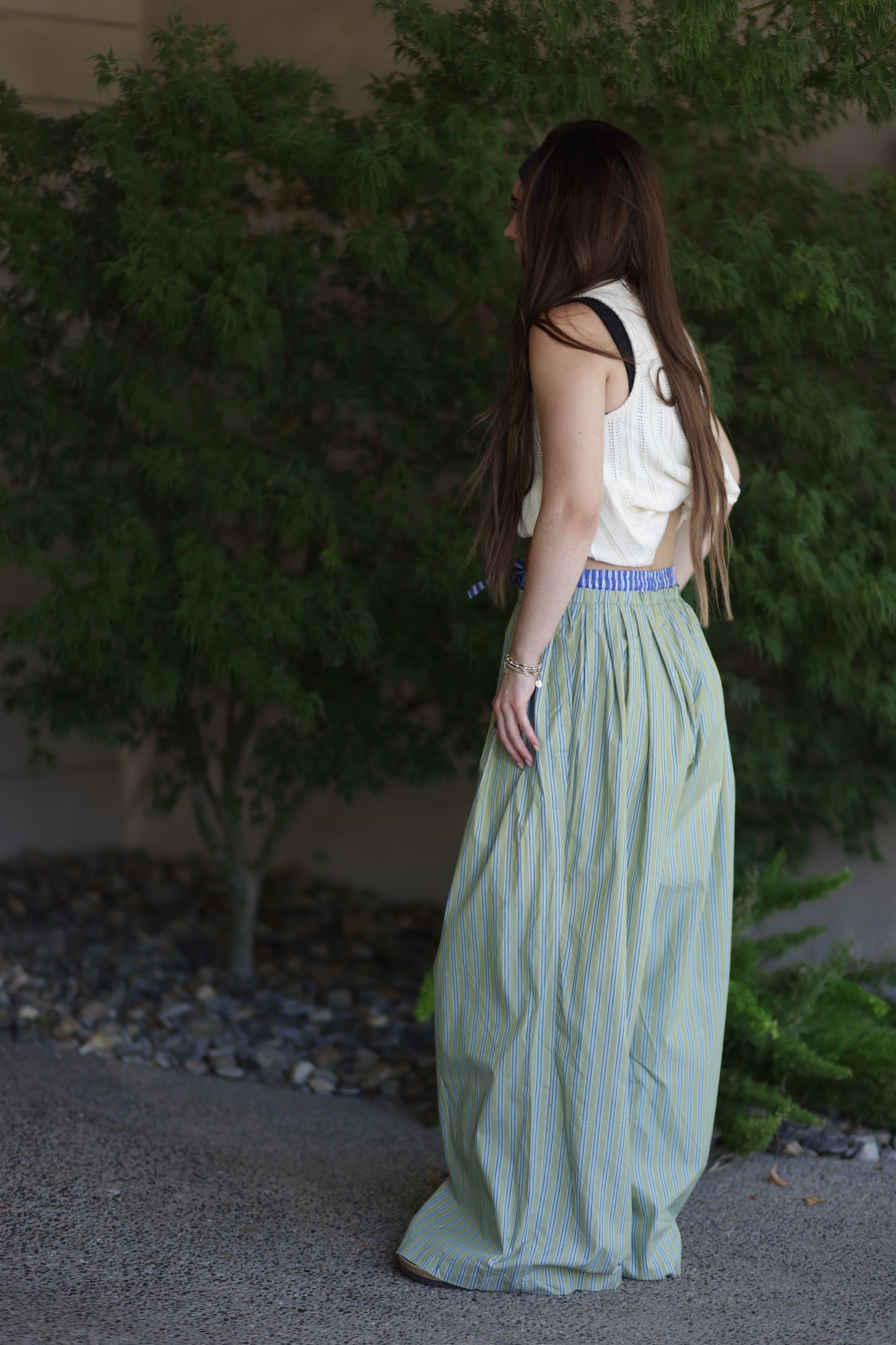 Kara Striped Wide Leg pants