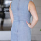 Jeane Ribbon Denim Dress