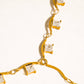 Yonder 18K Gold Non-Tarnish CZ Y Drop Necklace