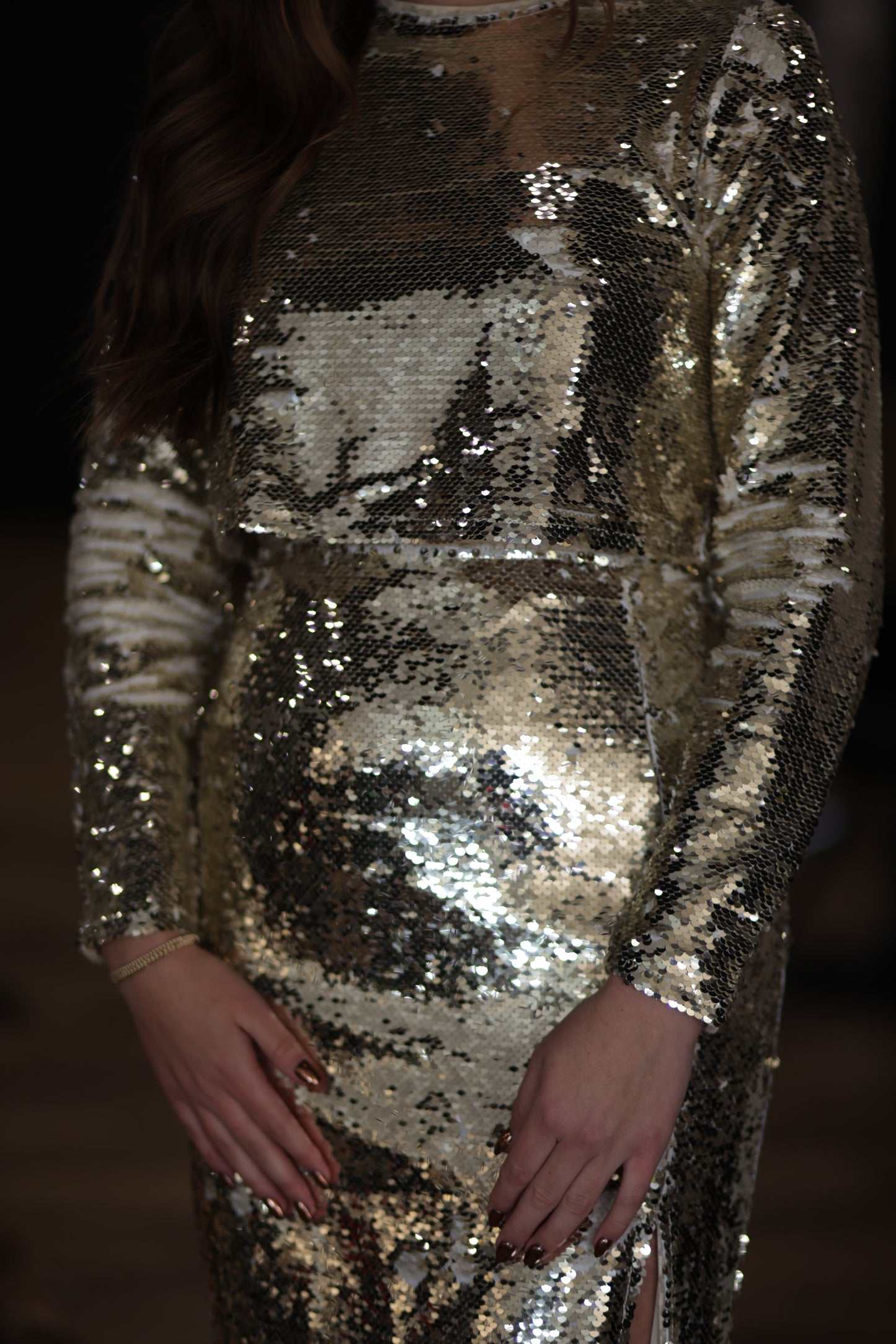 Aria Sequin Long Sleeve Top - More Colors!