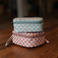 Checkered Zip Up Travel Case