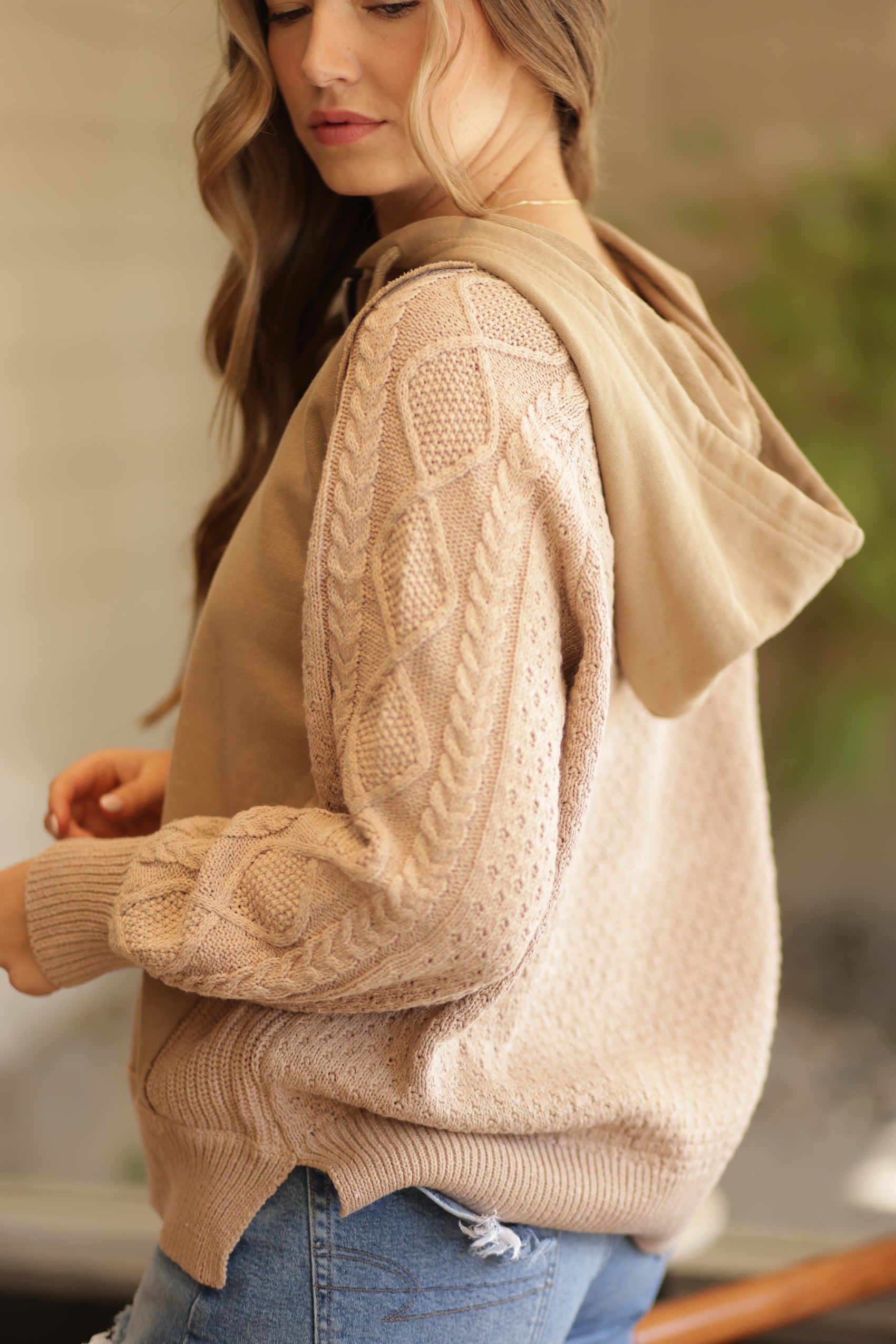 Candice Oversized Half-Zip