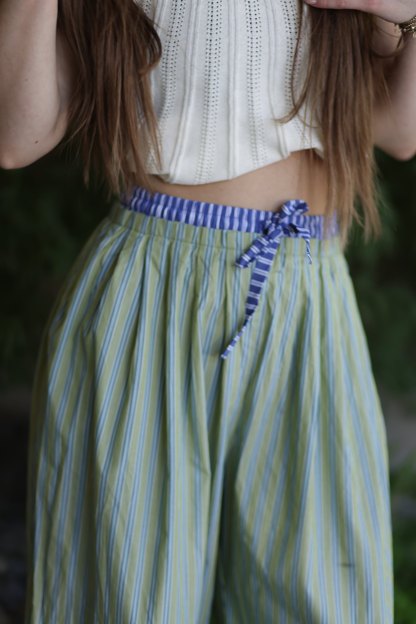 Kara Striped Wide Leg pants