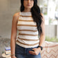 Tessa Sweater Tank - Latte