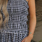 Dylan Gingham Maxi Dress