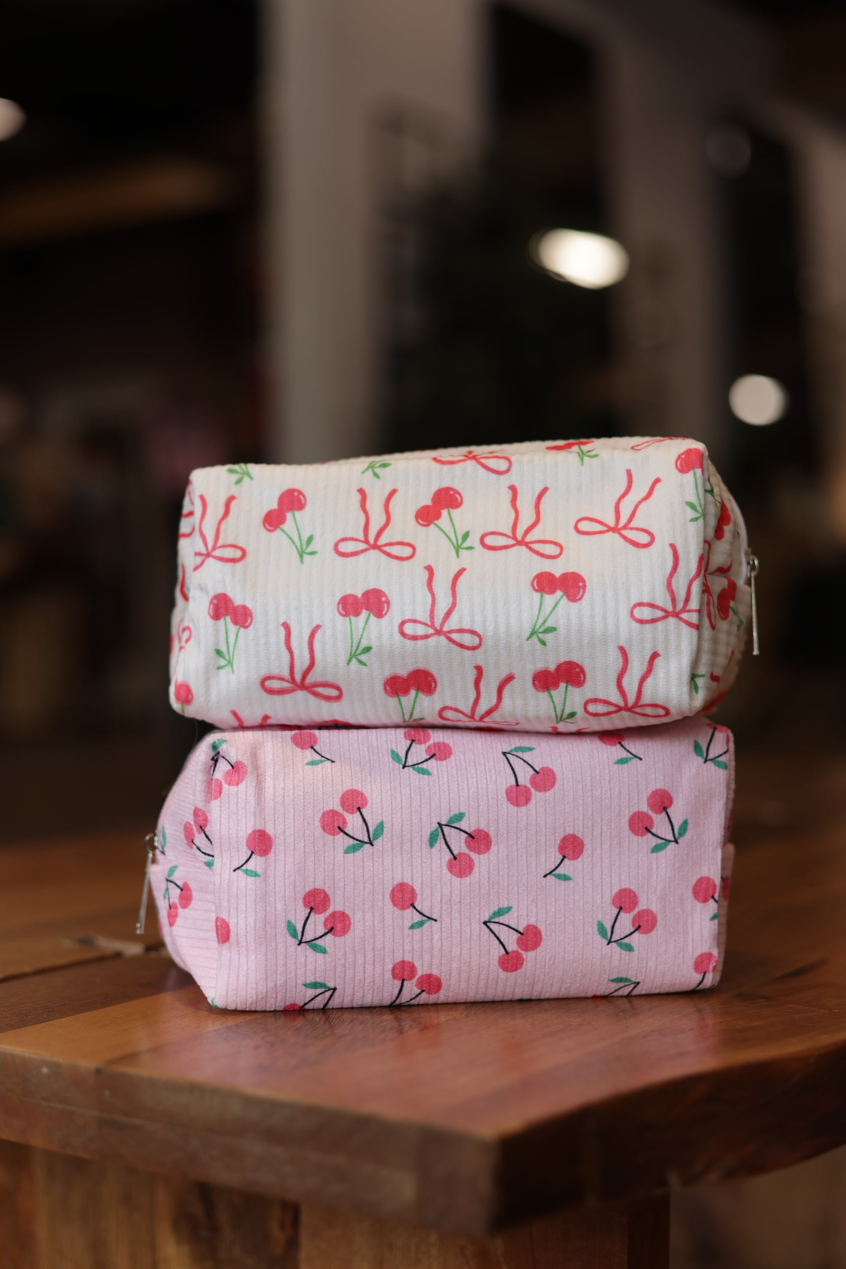 Cherry Makeup Bag