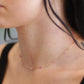 Dainty Precious Stone Bead Necklace - More Colors!