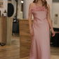 Felicity Faux Fur Trimmed Midi Dress