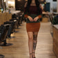 Camilla Color Block Mini Sweater Dress