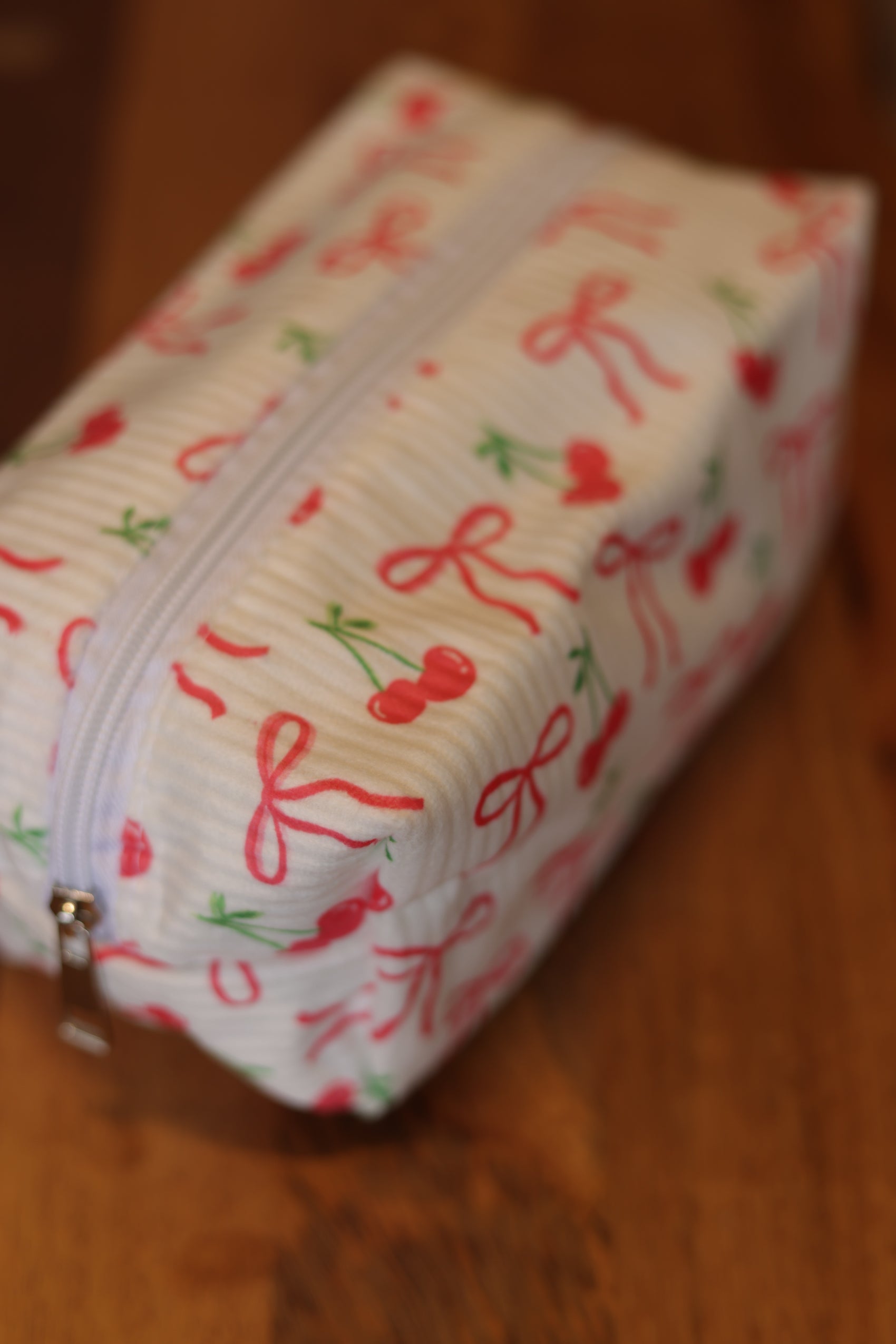 Cherry Makeup Bag