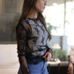 Brianna Long Sleeve Sheer Lace Mesh Top - More Colors!
