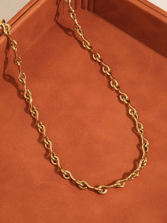 Merritt 18K Gold Non-Tarnish Chain Necklace
