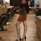 Camilla Color Block Mini Sweater Dress