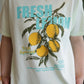 Fresh Lemon Oversized Tee