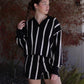 Carolina Stripped Sweater Shorts
