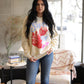 Sweet Joy Strawberry Oversized Crewneck