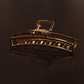Geometric Gold Claw Clips
