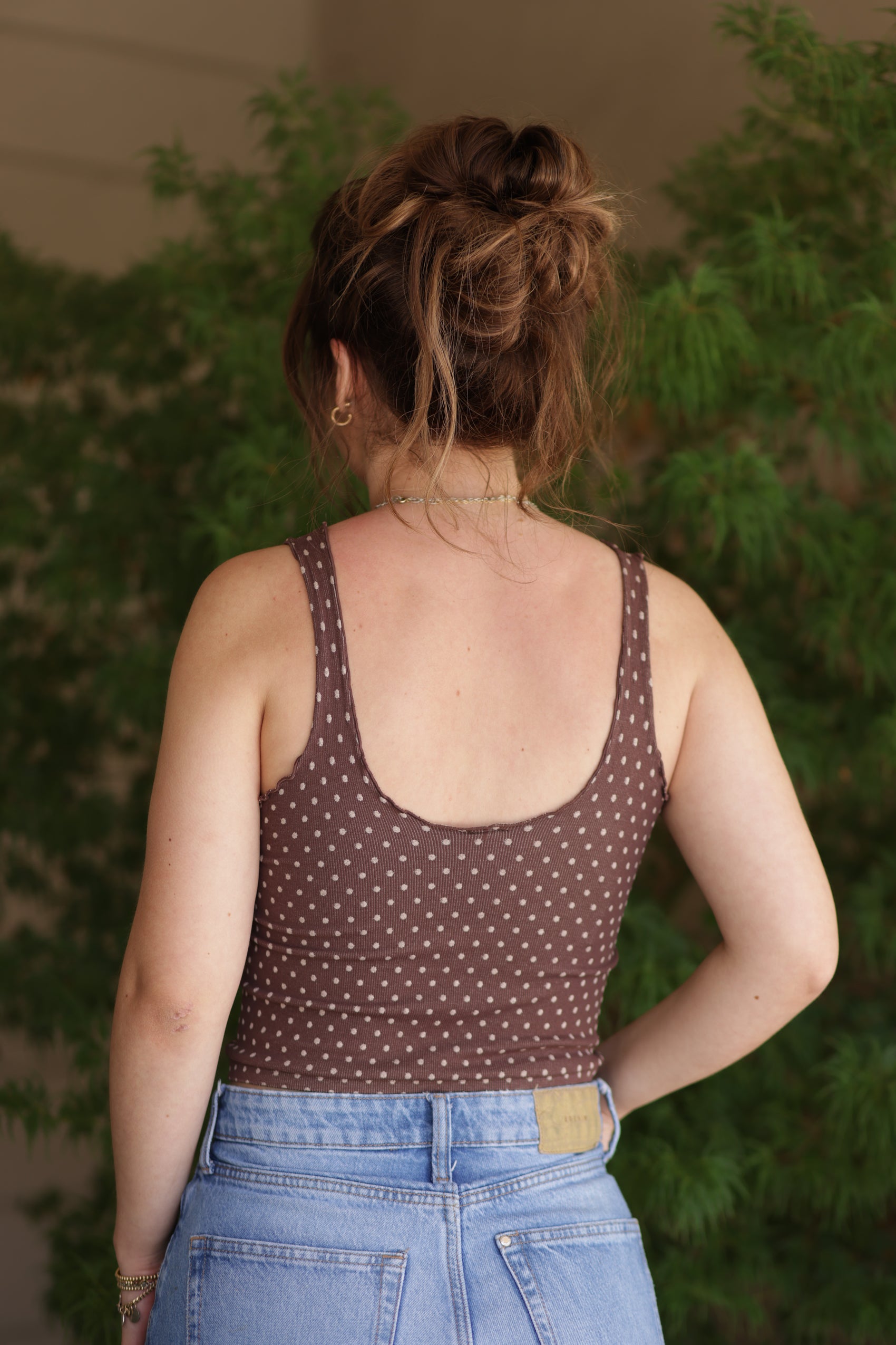 Keeley Polka Dot Crop Top